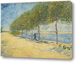   Картина Along the Seine