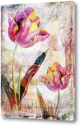   Постер Яркие тюльпаны
