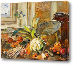   Картина Натюрморт с овощами.
