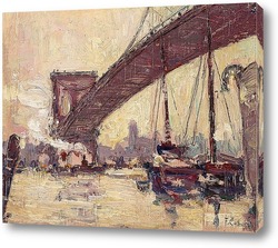   Картина Под Бруклинским мостом