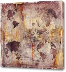   Постер Карта мира