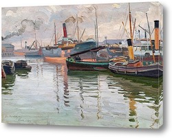   Картина Вид на гавань, 1909