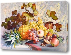   Картина Натюрмор с ананасом