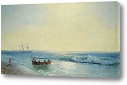   Постер Моряки на берегу