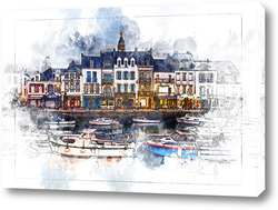   Постер Каналы Голландия