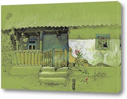   Картина Старенький домик