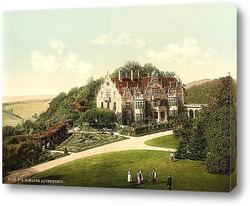   Постер Альтенштайн замок, Тюрингия, Германия. 1890-1900 гг