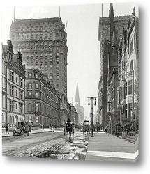    На проспекте, Нью-Йорк, 1905