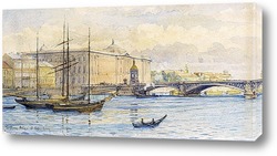   Картина Вид Санкт-Петербурга из Невы