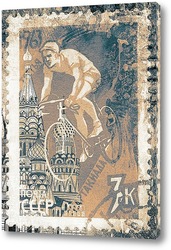   Постер Велогонка в Москве