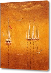   Постер Желтое море
