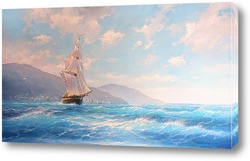   Постер Парусник в Море