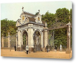  Аббатство, Мон-Сен-Мишель, Франция. 1890-1900 гг