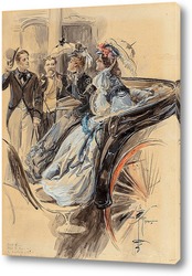  Иллюстрация к обложке журнала, 1909