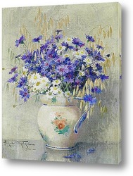  Натюрморт с цветами в вазе