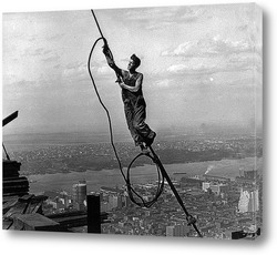  Стальные труженники всегда на вершине, Эмпайр-стейт, ок 1930