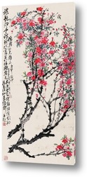   Постер Цветение персика