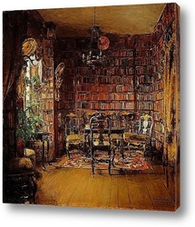   Картина Библиотека Турвалда Боек