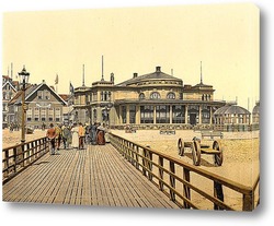   Постер Дом Беседы, Гельголанд, Германия.1890-1900 гг
