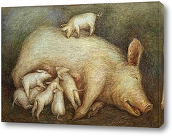   Постер Свиноматка