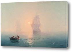   Постер Военно морсокое судно