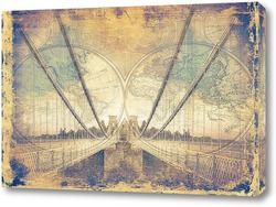   Постер мост Бристоль