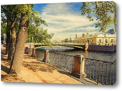  Санкт-Петербург. Канал Грибоедова в районе Могилевского моста.