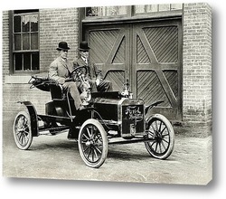   Постер Генри Форд тестирует Ford-N.1905г.