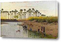   Постер Египетский пейзаж
