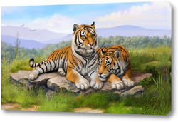  Постер Тигры 86789