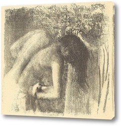   Картина После ванны, 1891