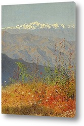   Постер Закат в Гималаях