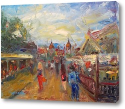   Картина "Таллин. У ворот старого города"