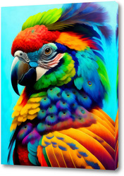   Картина Яркий попугай