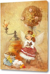   Постер Кофейная фея