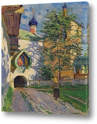   Картина Церковь Святого Николая. Внутренний вход в монастырь