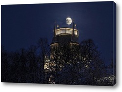   Постер Луна над дворцом