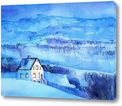    Дом в синих горах