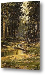   Постер Лесной ручей