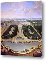   Картина Фонтан дракона и Нептуна в Версале
