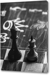  Постер Игра в шахматы