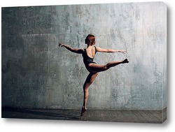   Постер Балерина в черном 2