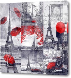   Постер Романтика Парижа