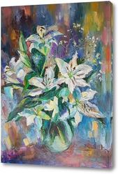   Картина Букет с лилиями