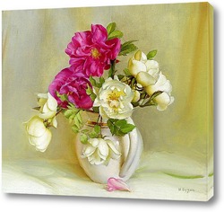   Картина Белые и розовые