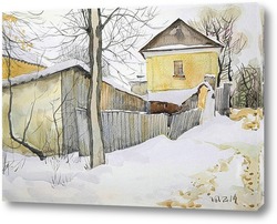  Николо-черноостровский зимой