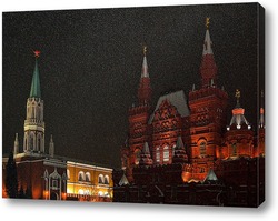  Огни ночногй Москвы