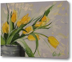  Картина Желтые тюльпаны