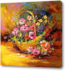   Картина Корзина цветов
