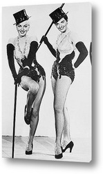   Постер Мерелин Монро и Джейн Рассел ,1952г.